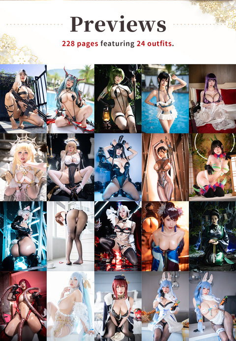 FREE SHIPPING FEE ❄️Xmas Gift ❄️ 《2024 Collection》 Vol.60~62