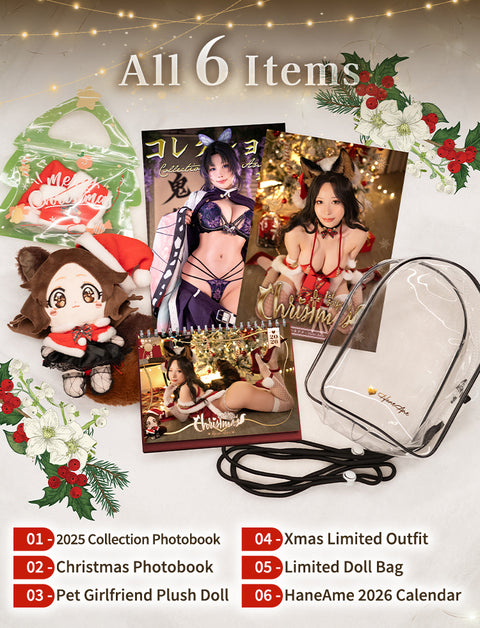 Christmas《 Pet GF Plushie Doll 2026Calendar》 Vol.70