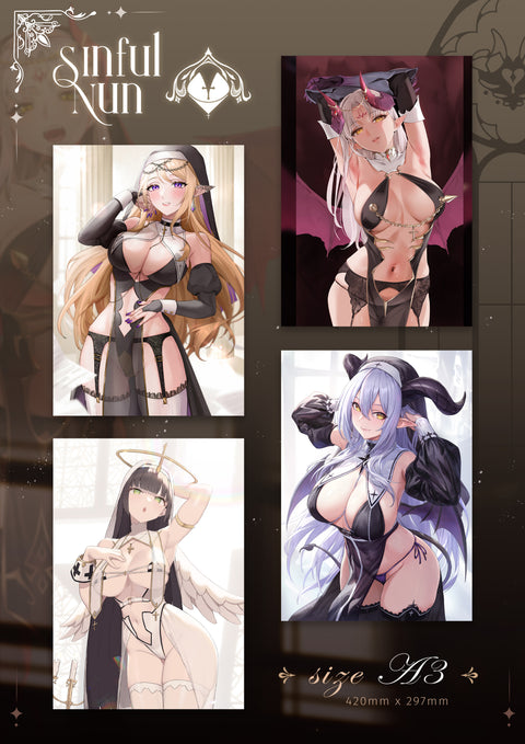 💮Artist Collab Poster💮 A3 Size & Poster Album