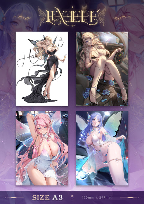 💮Artist Collab Poster💮 A3 Size & Poster Album