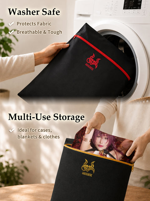 HaneAme Exclusive《 Dakimakura Storage & Laundry Bag 》2 as a SET