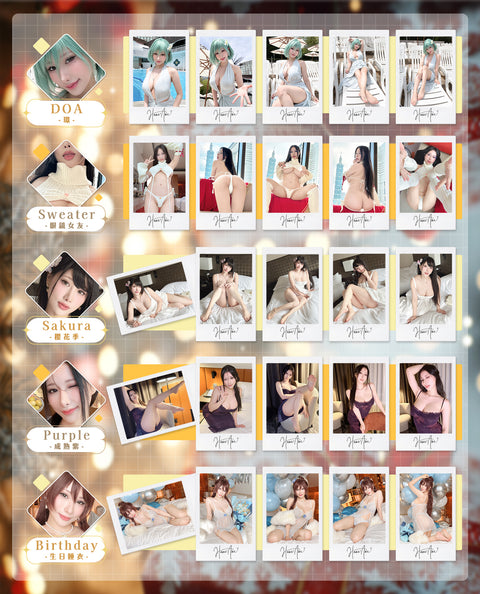 ❄️ NEW ❄️ SSR Signed Polaroid card & Collection Album