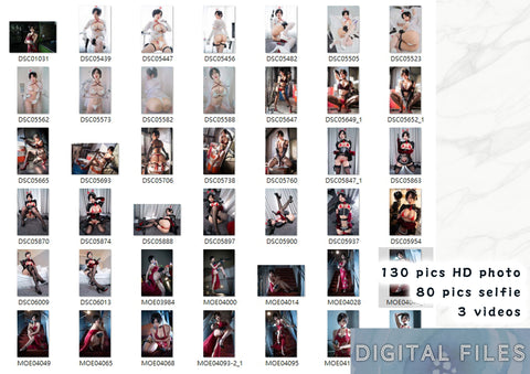 👠Resident Evil👠《ADA WONG》 Digital Set HaneAme Vol. 34