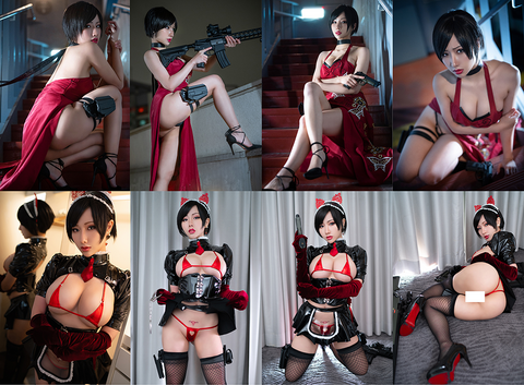 👠Resident Evil👠《ADA WONG》 Digital Set HaneAme Vol. 34